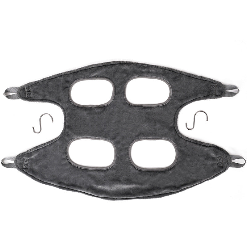 grooming assist pet hammock plush soft dog pets supplies