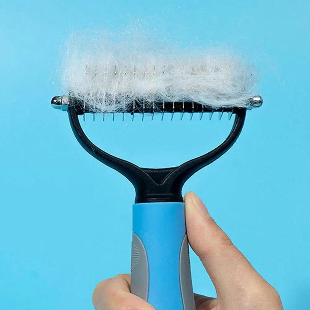 Pet Deshedding Brush Dog Hair Remover
