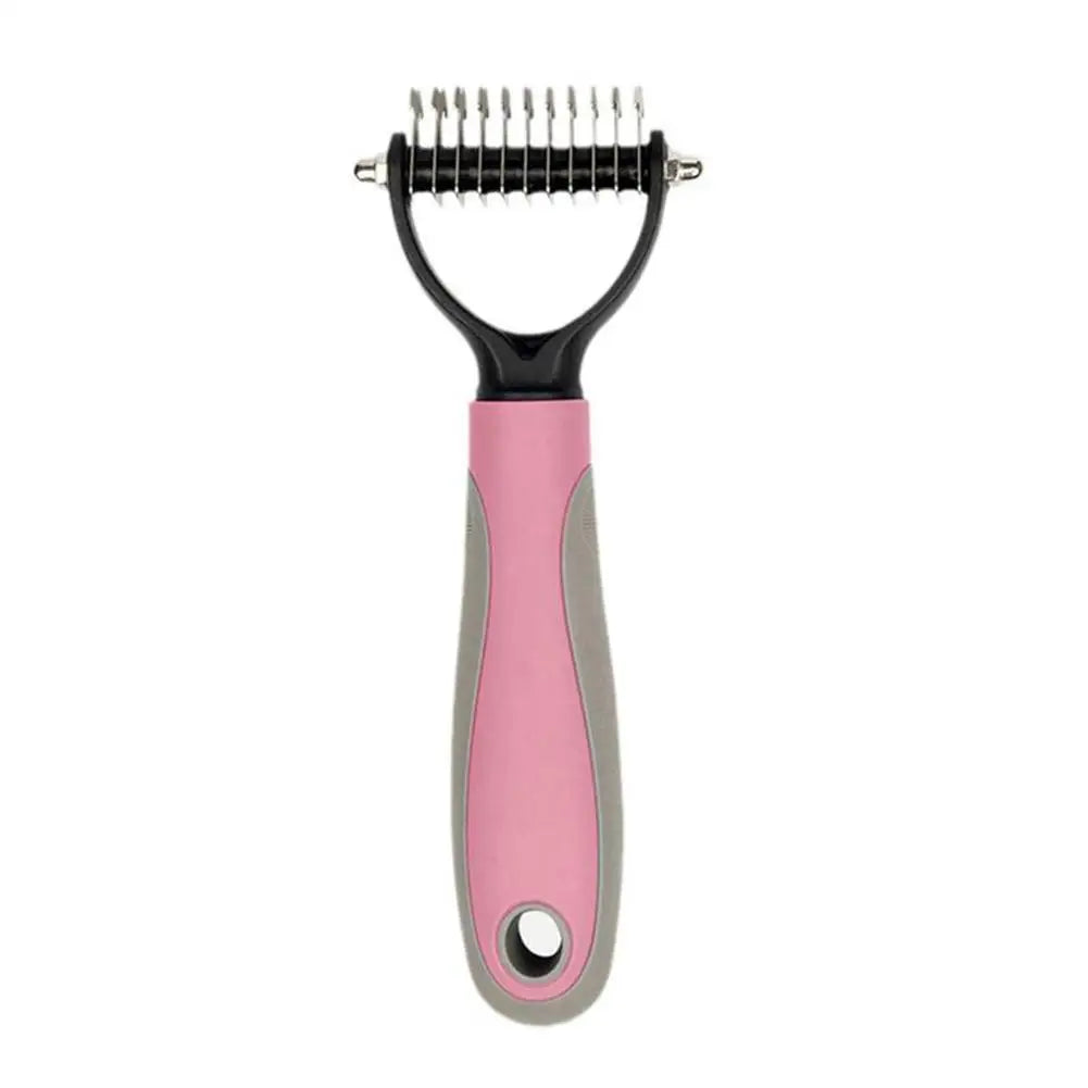 Pet Deshedding Brush Dog Hair Remover