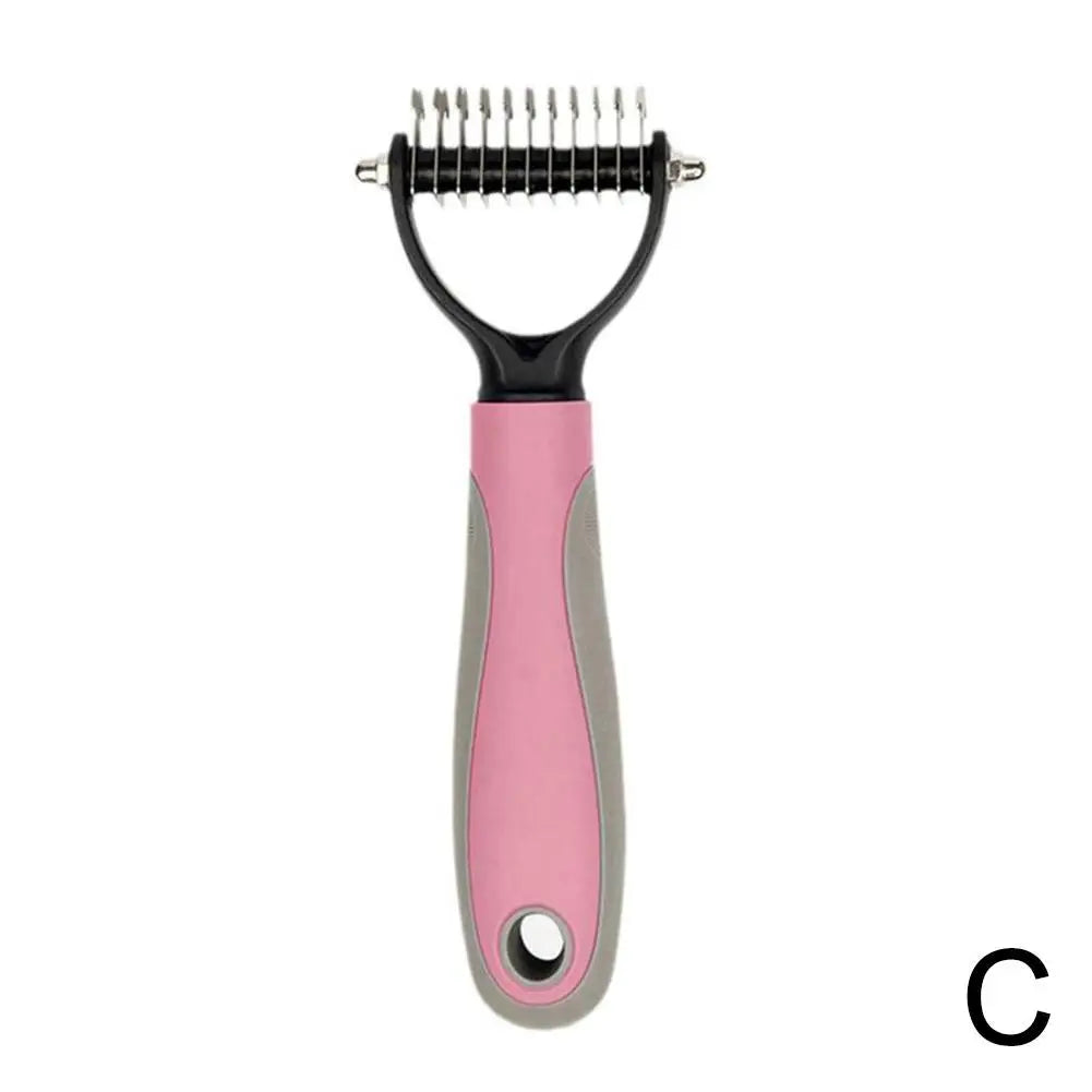Pet Deshedding Brush Dog Hair Remover