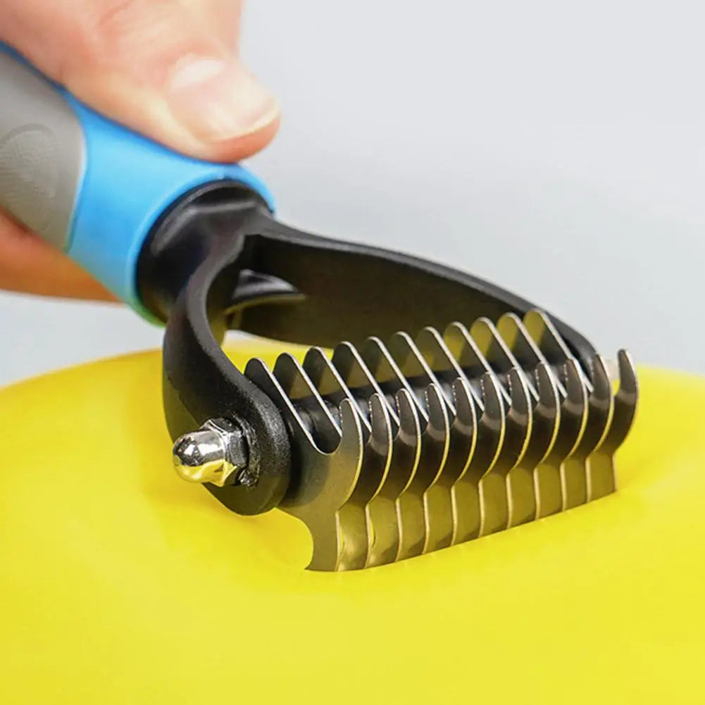 Pet Deshedding Brush Dog Hair Remover